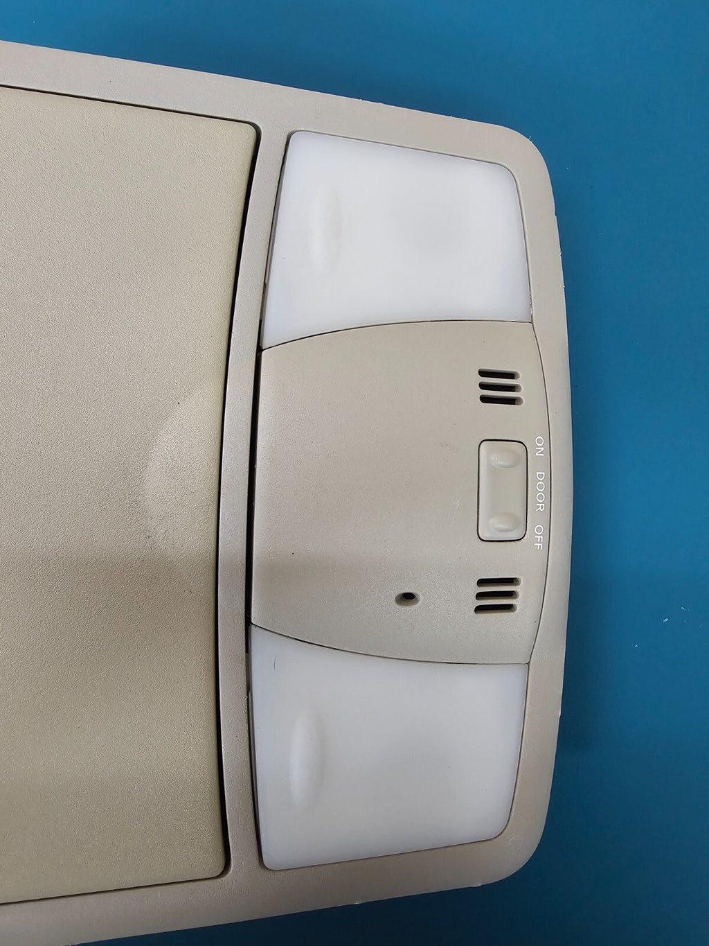 07-12 Nissan Altima Sunroof Overhead Console Dome Light Map Storage Assembly Tan