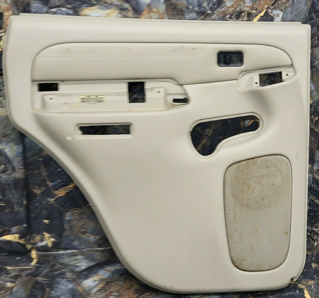 🔥99-06 Silverado SIERRA Door Panel Rear LEFT /No Arm TAN H9_D D7
