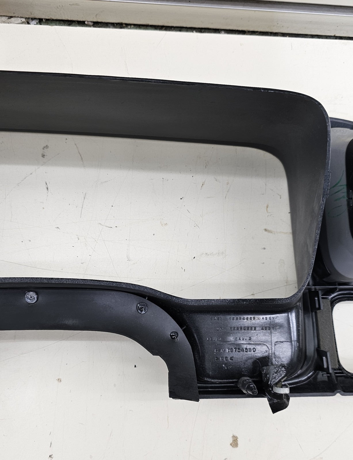 95-99 CHEVY GMC TRUCK SILVERADO CK Cluster Speedometer Dash Bezel Gray/Black C3