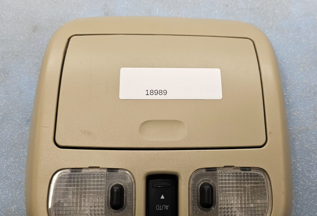 🔥06-09 Fusion Milan Lincoln MKZ Roof Overhead Map Light Lamp Dome Assembly Tan