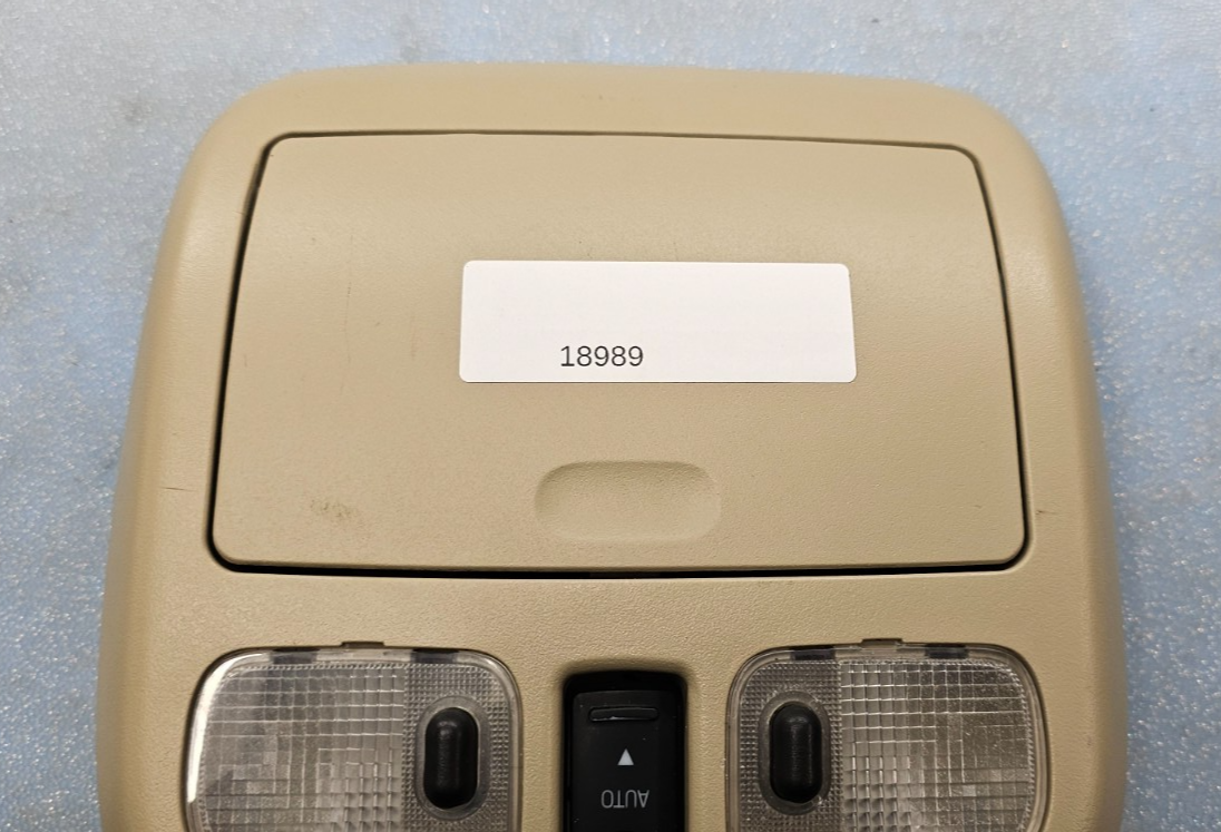 🔥06-09 Fusion Milan Lincoln MKZ Roof Overhead Map Light Lamp Dome Assembly Tan