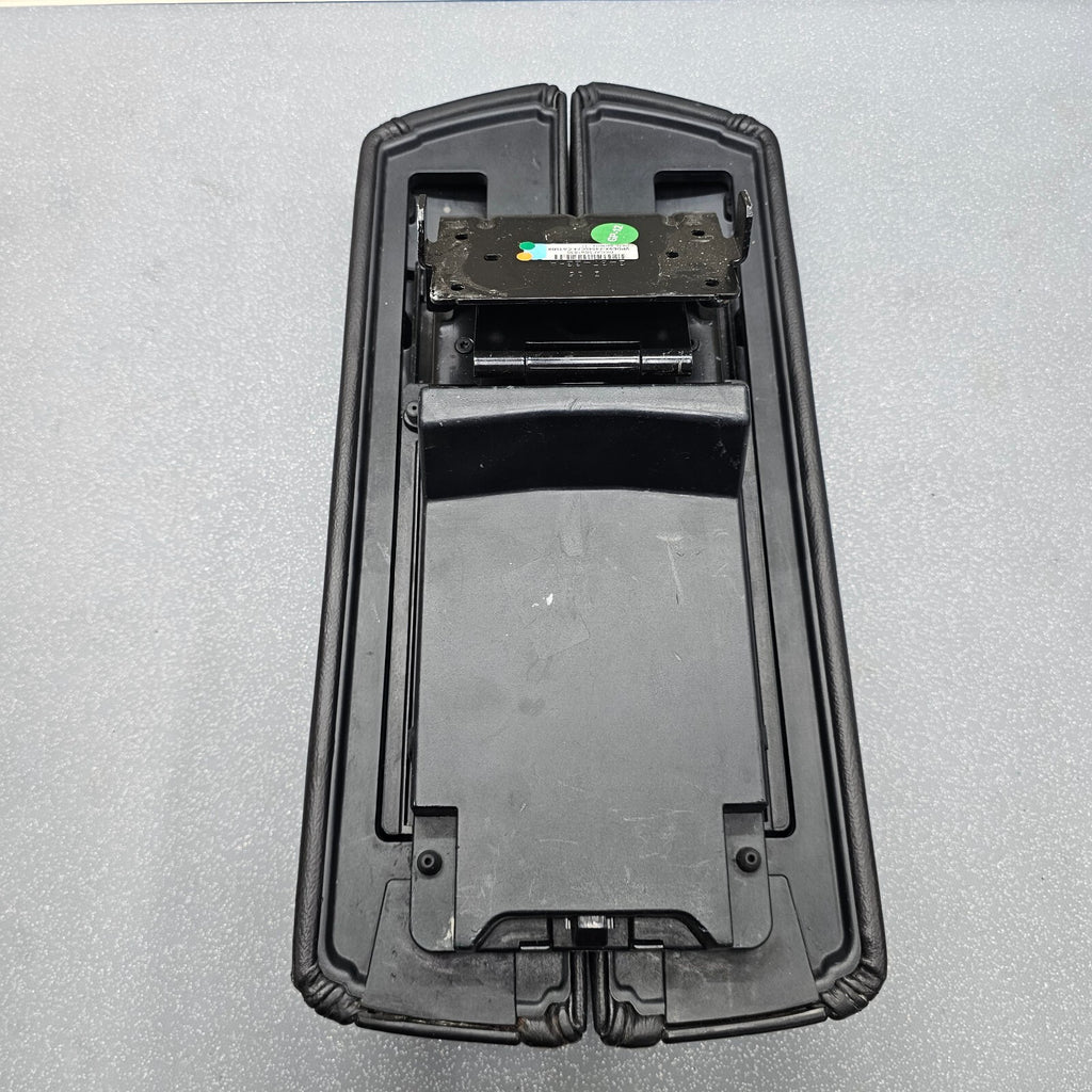 13-19 LINCOLN MKT Front Floor Console Arm Rest Lid Cover Top Pad Assembly Black