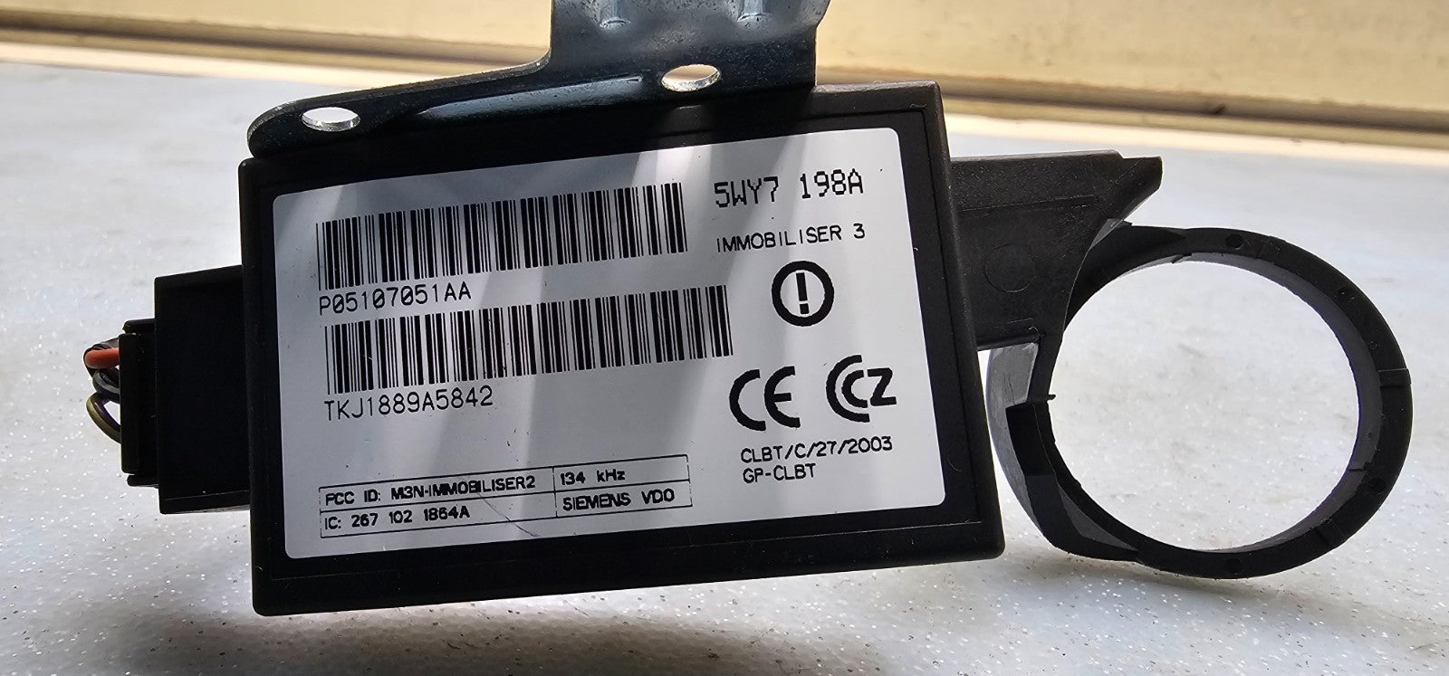 🔥02-05 DODGE NEON IGNITION IMMOBILIZER SKIM MODULE TRANSCEIVER USED UNIT OEM