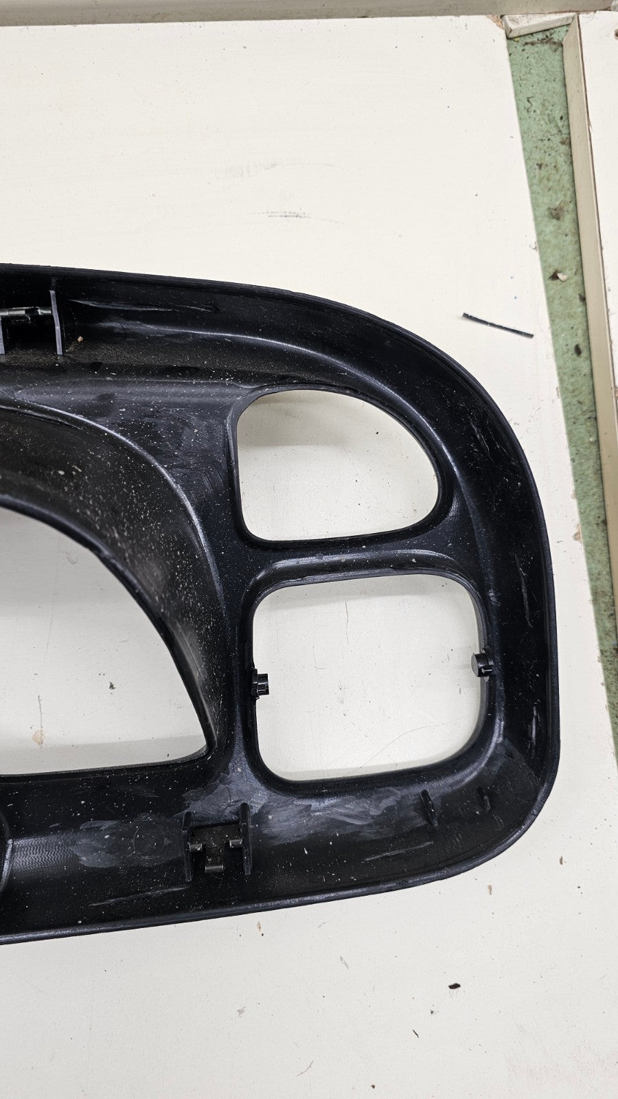 98-01 Dodge Ram 1500 2500 3500INSTRUMENT SURROUND COVER CAP CLUSTER BEZEL Black