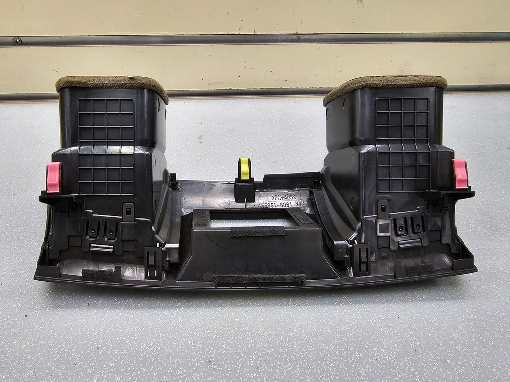 🔥08-13 Toyota Highlander Center Dash AC Air Vents Trim Bezel Assembly Black OEM