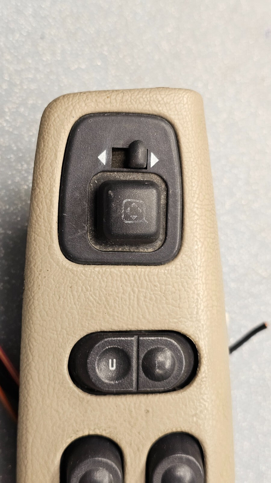 🔥03-08 Ford E150 E250 E350 Left Driver Door Mirror Window Power Lock Switch Tan