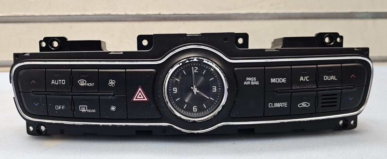 🔥14-16 Kia Cadenza A/C AC HVAC Dash Heater Climate Control Temperature Black
