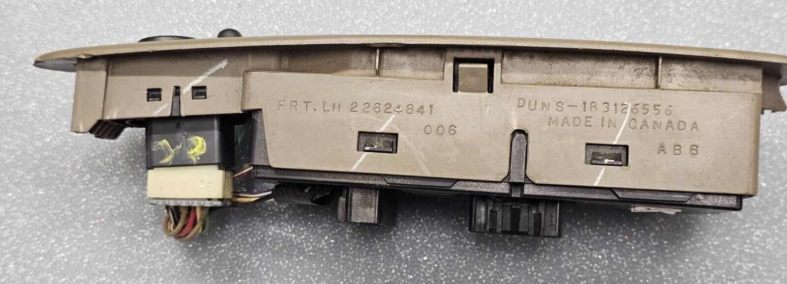 🔥04-07 CHEVY MALIBU LEFT DRIVER POWER WINDOW MASTER SWITCH ASSEMBLY TAN OEM