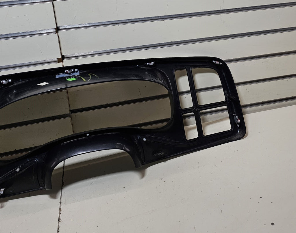 🔥99-02 CHEVY GMC Instrument Cluster Speedometer Dash Trim Panel Bezel Black C4