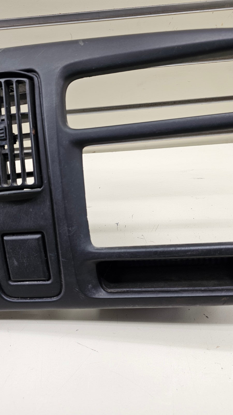🔥96-02 Express GMC Savana Dash Instrument Cluster Speedometer Bezel Panel Black
