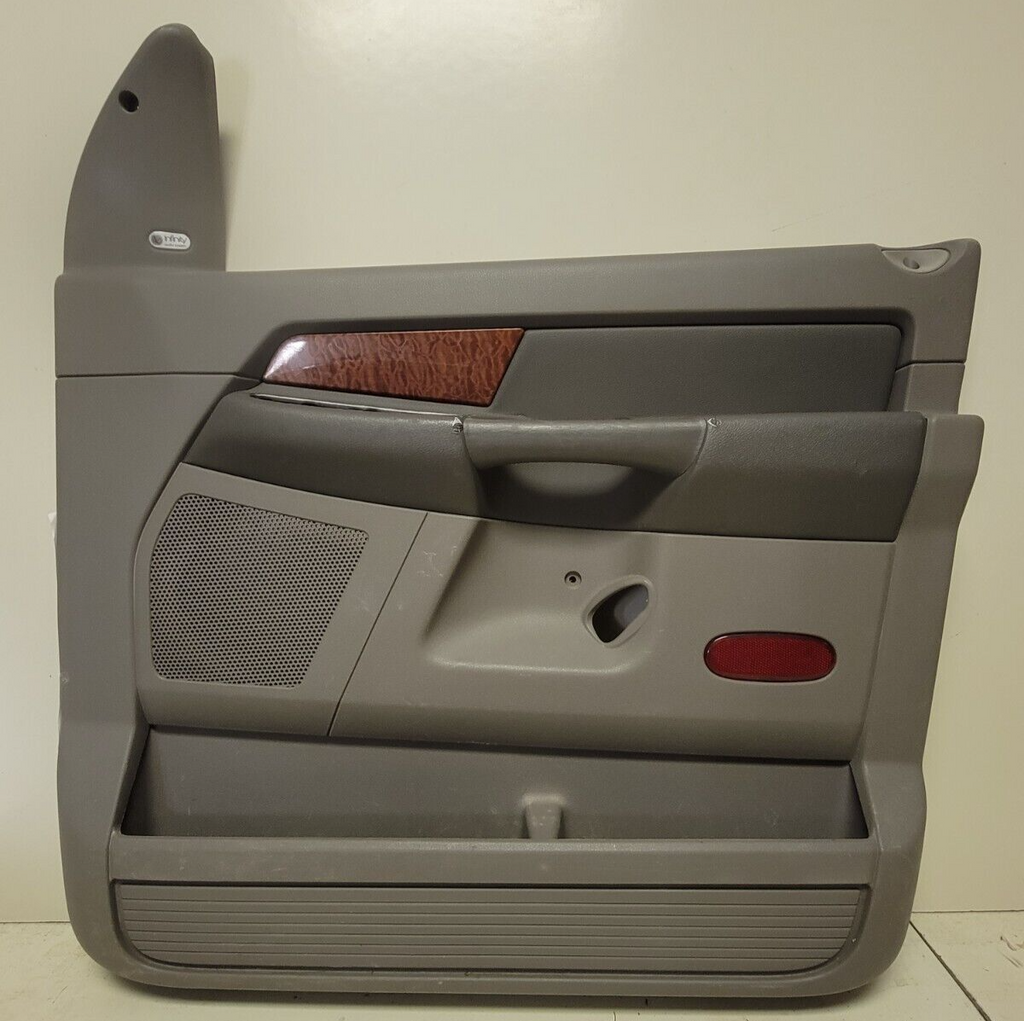 🔥06-08 Dodge RAM Door Panel Front RIGHT Passenger /No Arm LIGHT GRAY auto D12