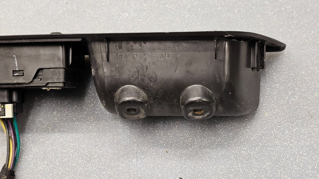 🔥09-16 CHEVY IMPALA LEFT DRIVER MASTER POWER DOOR WINDOW SWITCH BEZEL BLACK