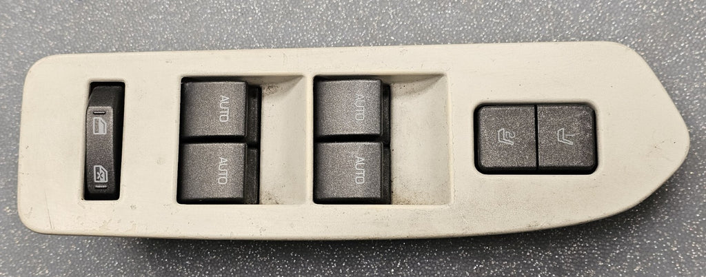 09-12 Lincoln MKS MKT Left Driver Master Power Door Window Control Switch LT Tan