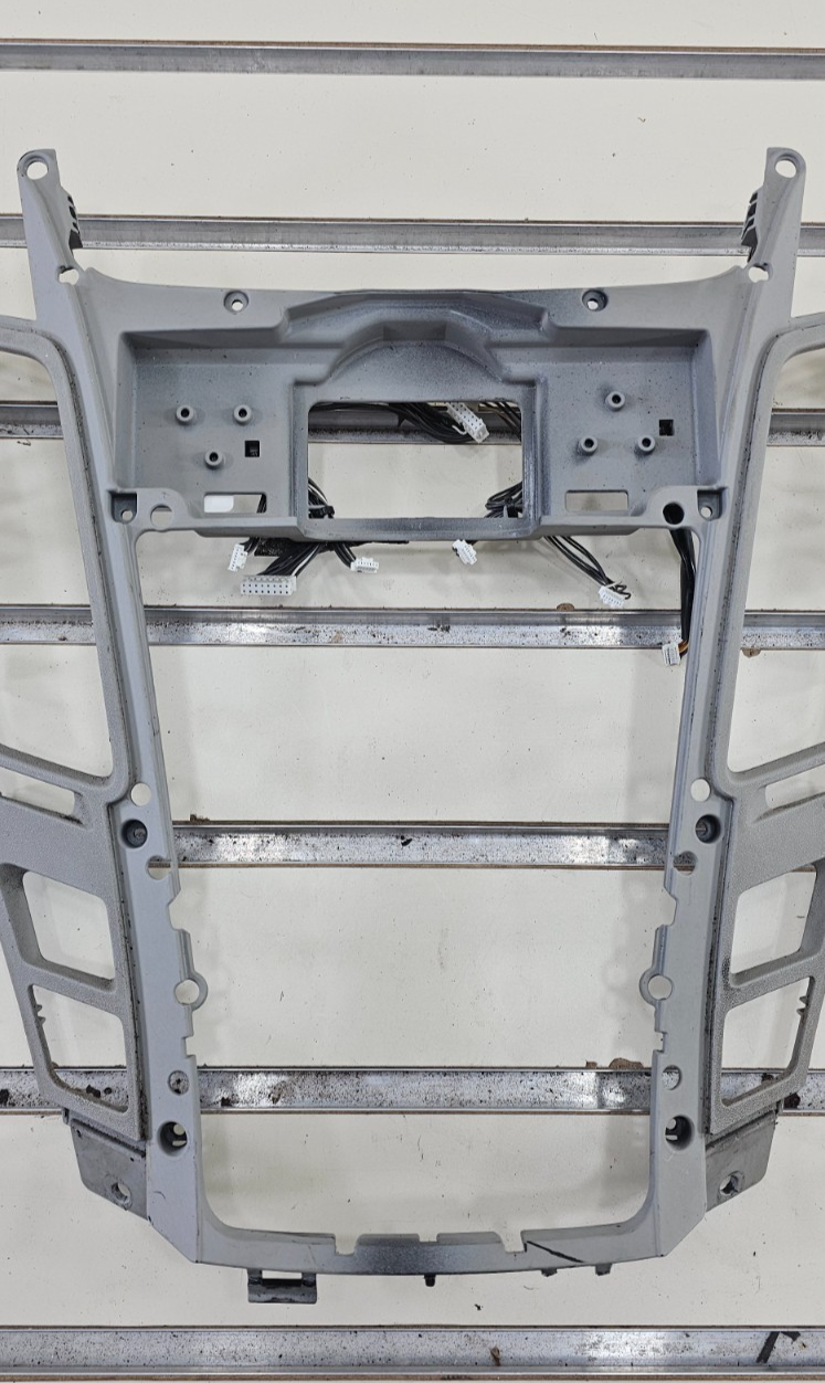 🔥08-13 Cadillac CTS Dash AM FM Radio Stereo Control Panel Trim Bezel SILVER B44