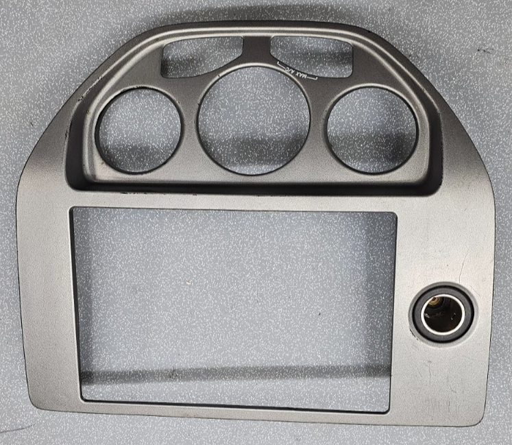 🔥05-07 FOCUS CENTER DASH RADIO STEREO CLIMATE CONTROL BEZEL TRIM PANEL SILVER