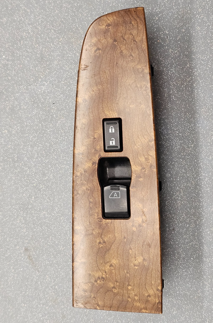 🔥07-12 NISSAN ALTIMA FRONT RIGHT PASSENGER DOOR WINDOW SWITCH LOCK WOOD OEM