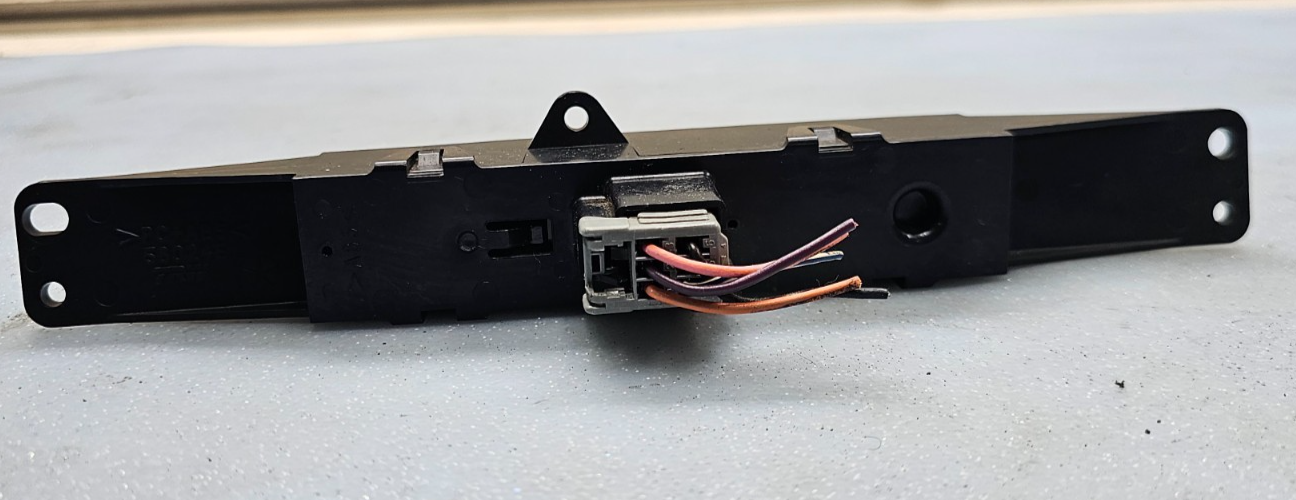 🔥01-07 CARAVAN Grand Caravan Town & Country  warning HAZARD LIGHT SWITCH BLACK