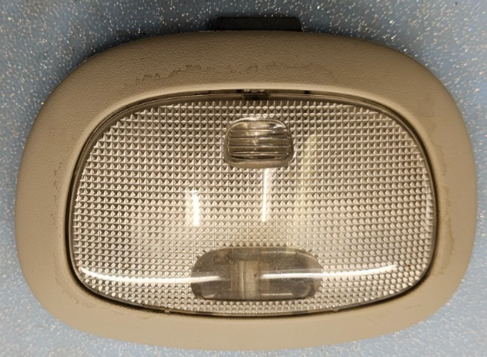 🔥97-03 Dodge Dakota Ram Overhead Dome Roof Map Light Push Tan