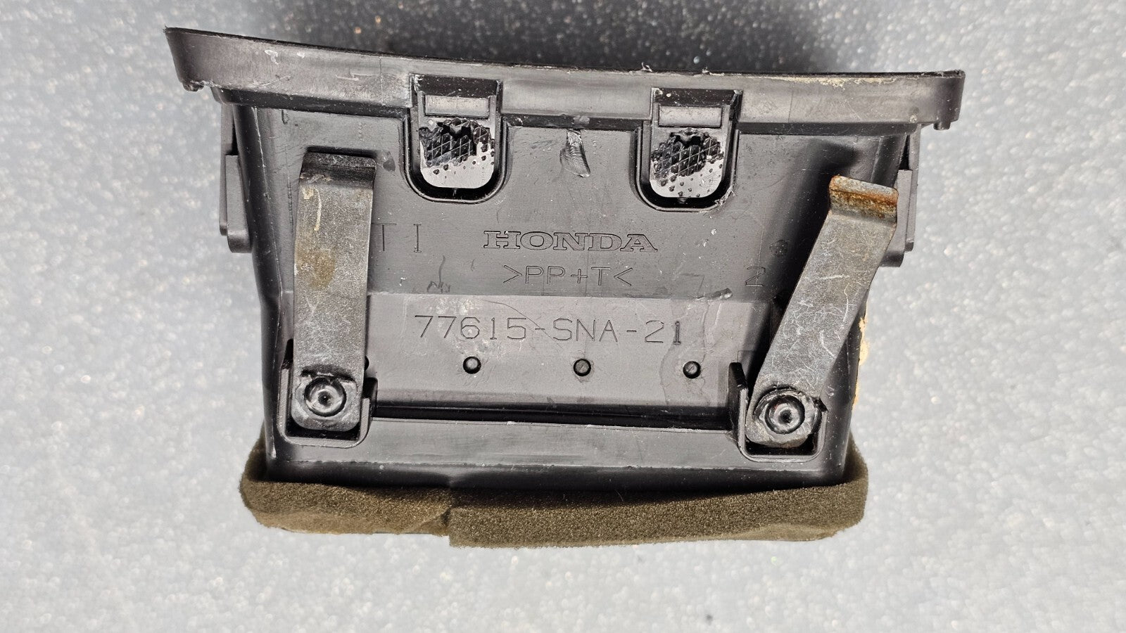 🔥06-11 Honda Civic Dash Right Passenger A/C AC Heater Air Vent Panel Black