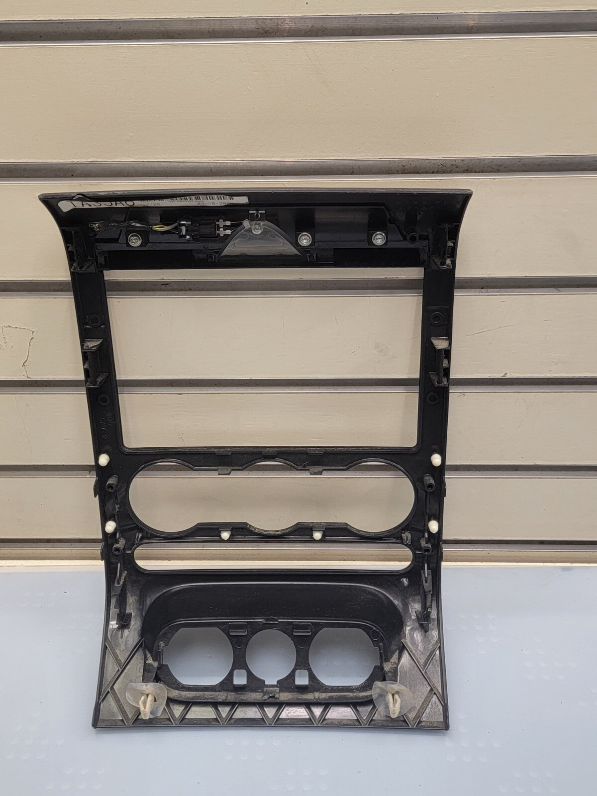 🔥04-08 Ford F-150 Dash Radio Climate Bezel Center Trim Panel CARBON BLACK A3