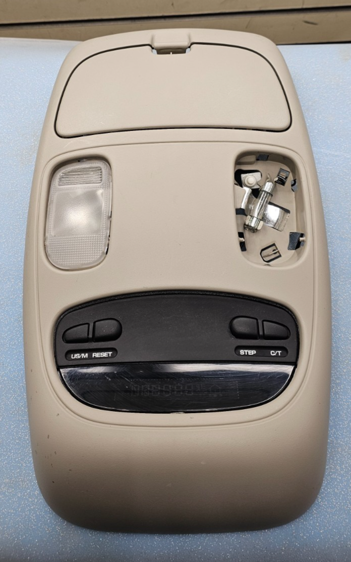 🔥02-05 Dodge Ram 1500 2500 3500 Overhead Console with Digital Display tan OEM