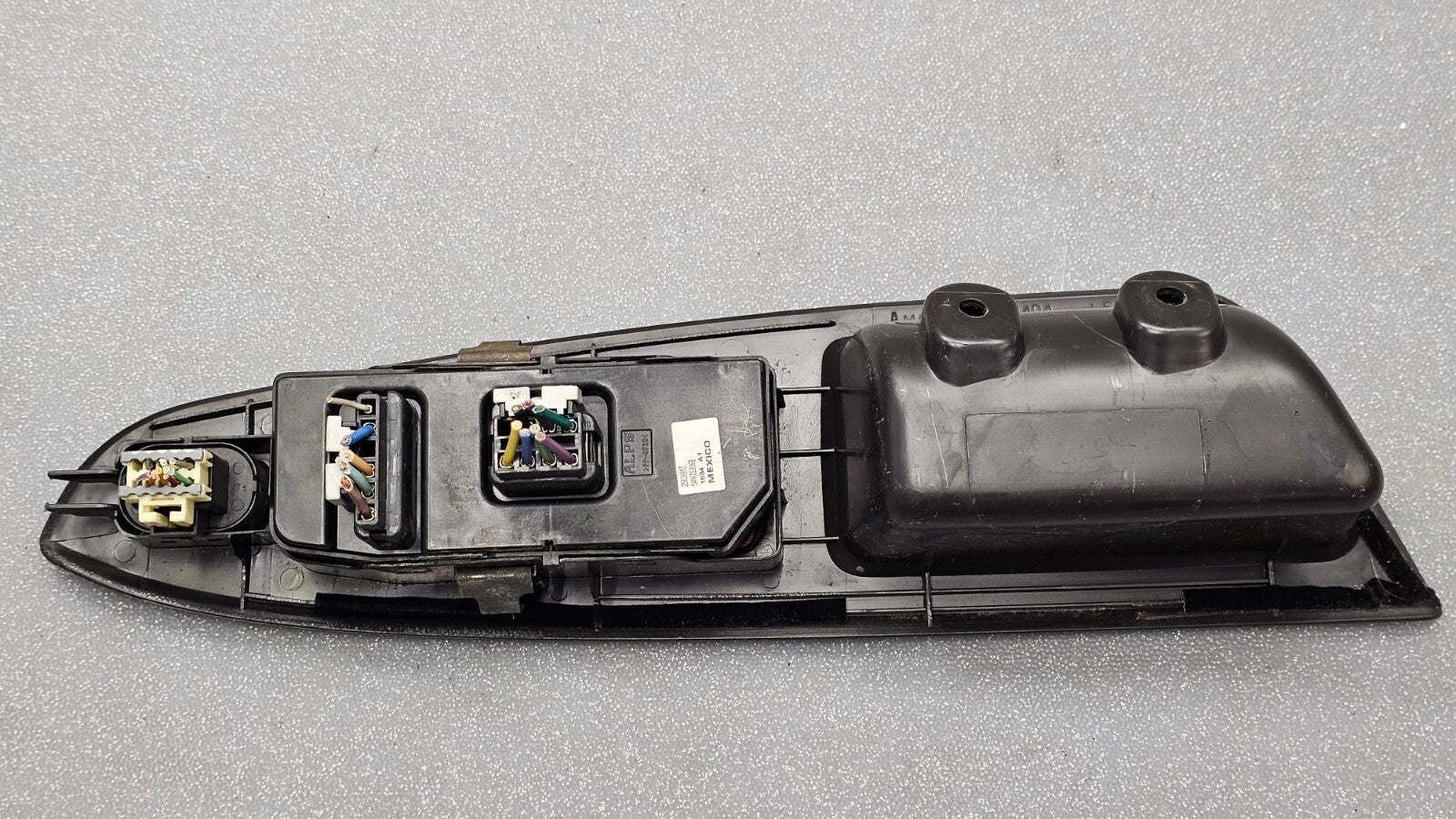 🔥09-16 CHEVY IMPALA LEFT DRIVER MASTER POWER DOOR WINDOW SWITCH BEZEL BLACK