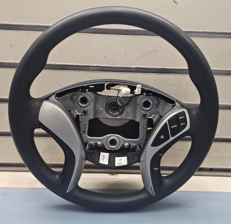 🔥11-13 ELANTRA LEFT DRIVER STEERING COLUMN WHEEL CRUISE CONTROL SWITCH BLACK
