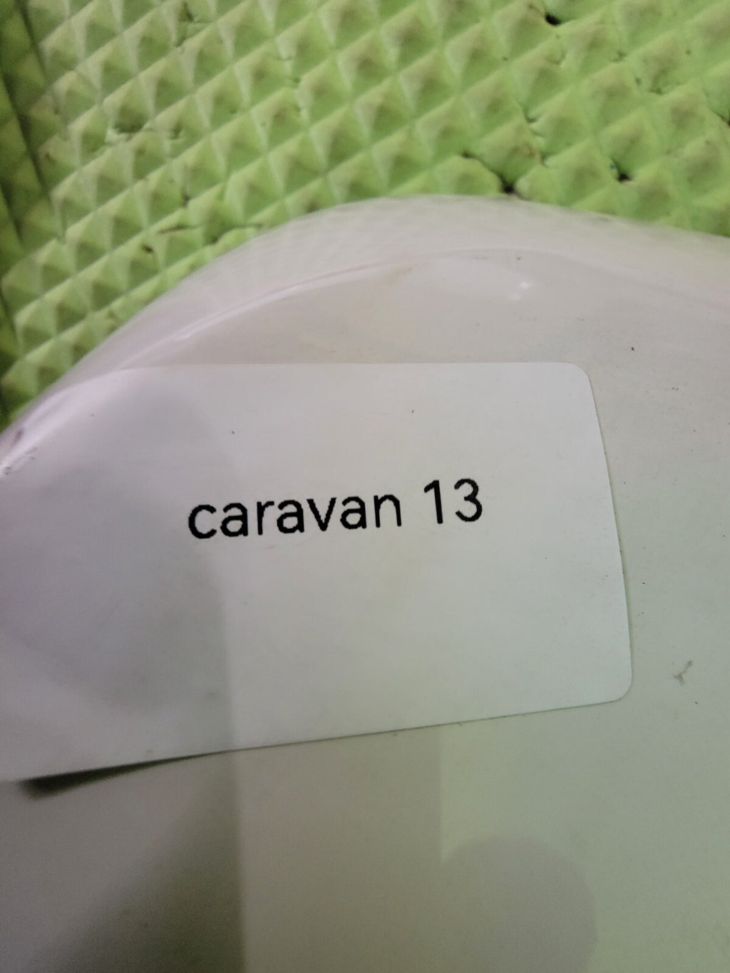 11-20 Dodge Grand Caravan Rear Upper Hatch Spoiler Wing Mount Break Light White