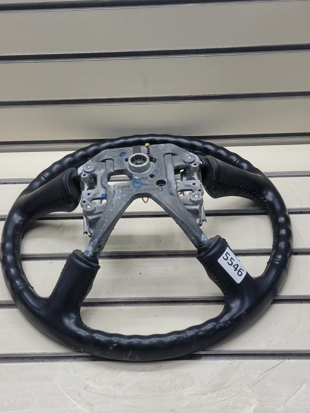 99-02 Chevy Silverado Tahoe Suburban Sonoma Blazer Steering Wheel Leather Black