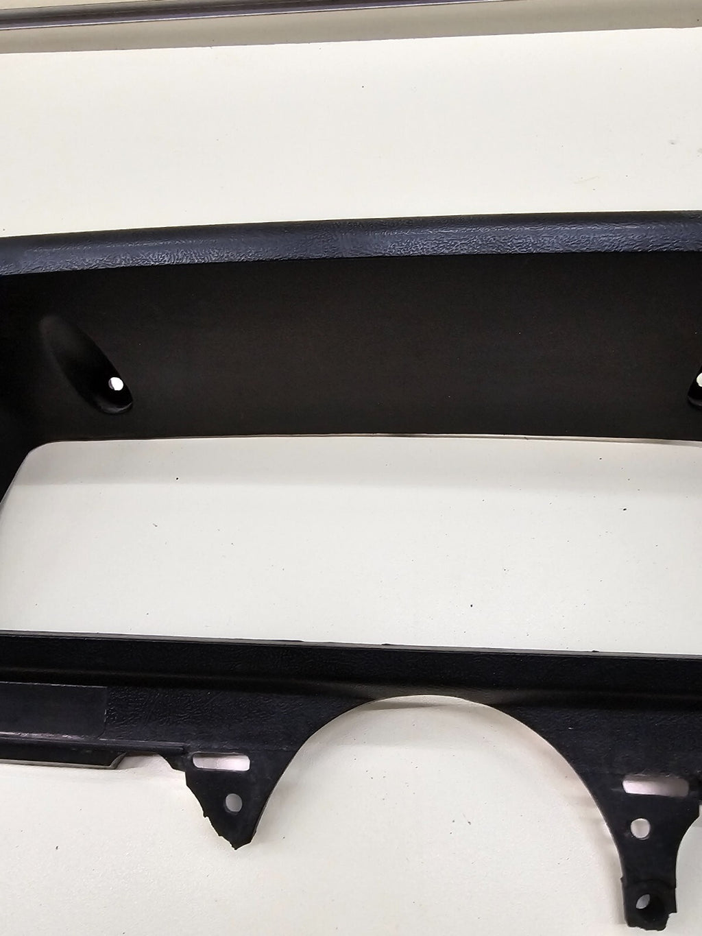 87-91 Ford F150 BRONCO Dash Instrument CLUSTER Bezel Speedo Gauge Trim Black C11
