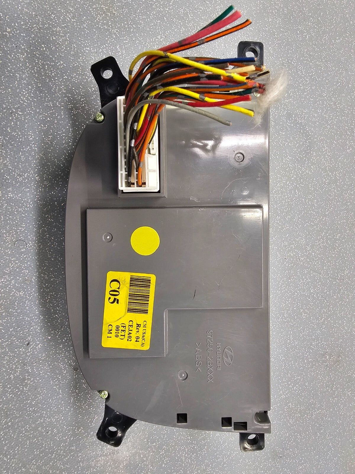 10-12 HYUNDAI SANTA FE Dash AC Heater Temperature Climate Control Conditioner