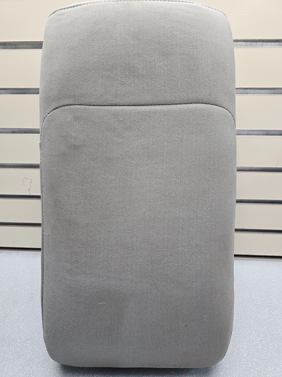 🔥04-08 FORD F150 Center Front Console JUMP SEAT Armrest Cloth Light Gray JS1