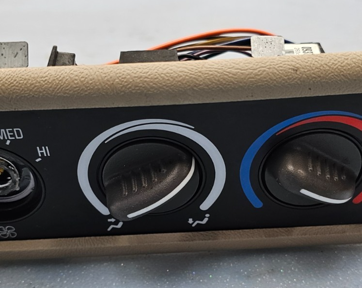 🔥01-07 Express Overhead Rear A/C AC HVAC Heater Temperature Climate Control Tan