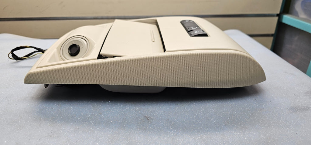 🔥08-16 TOWN COUNTRY GRAND CARAVAN OEM ROOF OVERHEAD CONSOLE DOME LIGHT LAMP TAN