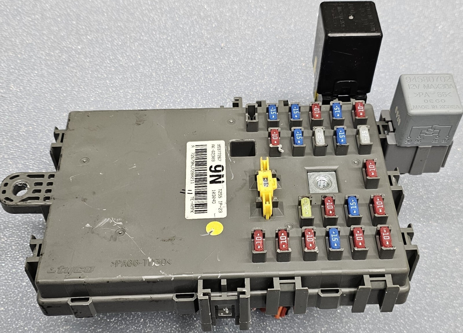 🔥09-11 Chevy Aveo Interior Interior Fuse Relay Junction Block Box Assembly OEM
