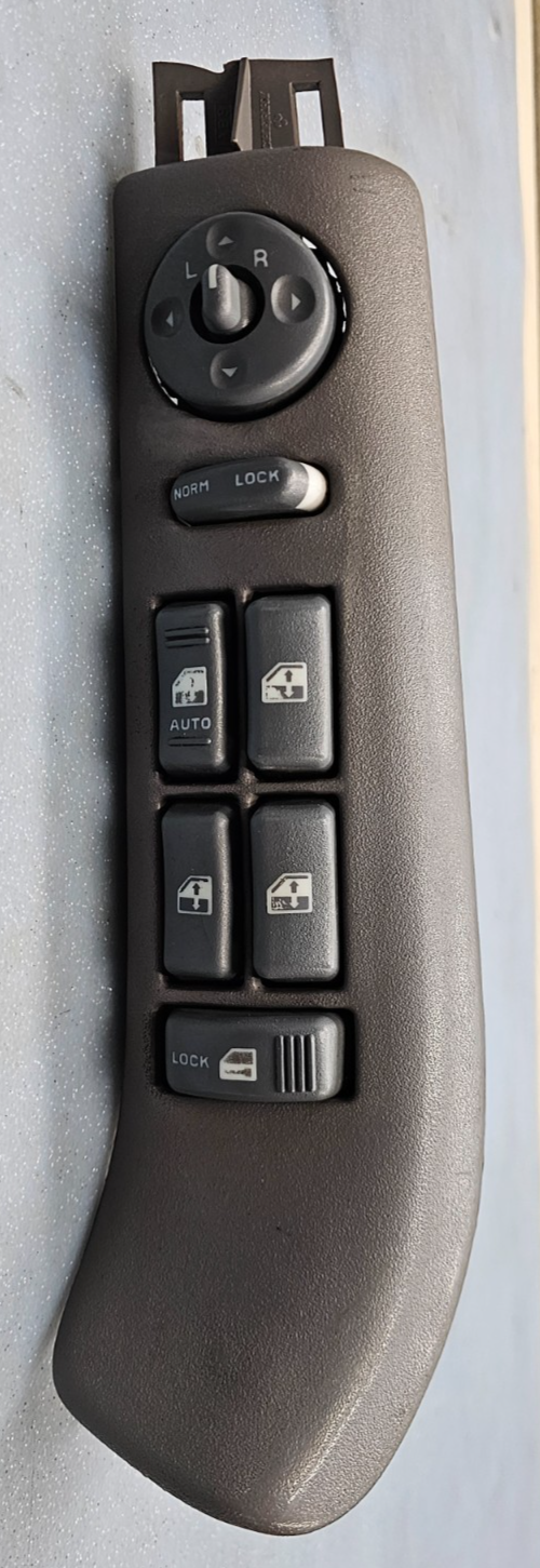 🔥95-97 S10 BLAZER JIMMY Left Driver Master Power Window Switch Assembly GRAY