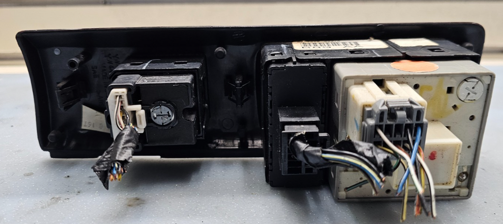 🔥00-02 Lincoln LS Dash Headlight Lamp Control Switch Assembly Woodgrain OEM