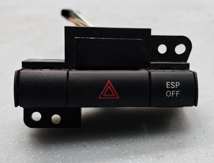 🔥09-10 Chrysler 300 Grand Caravan Hazard Warning Light Control Switch Black OEM