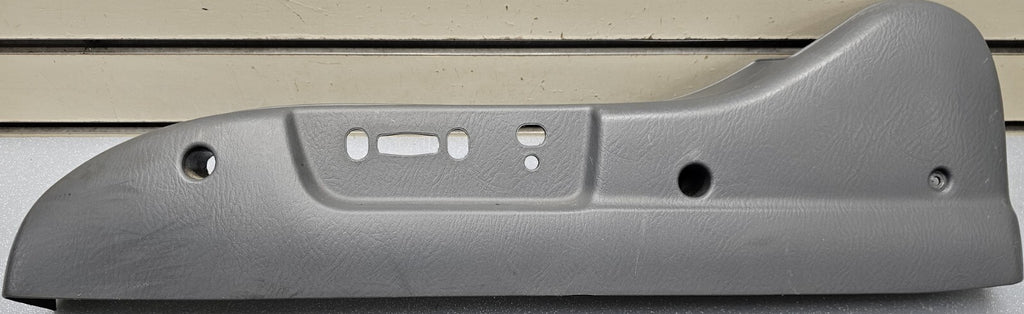 🔥2003-2008 HONDA PILOT GRAY DRIVER RECLINE POWER SEAT COVER TRIM PANEL OEM