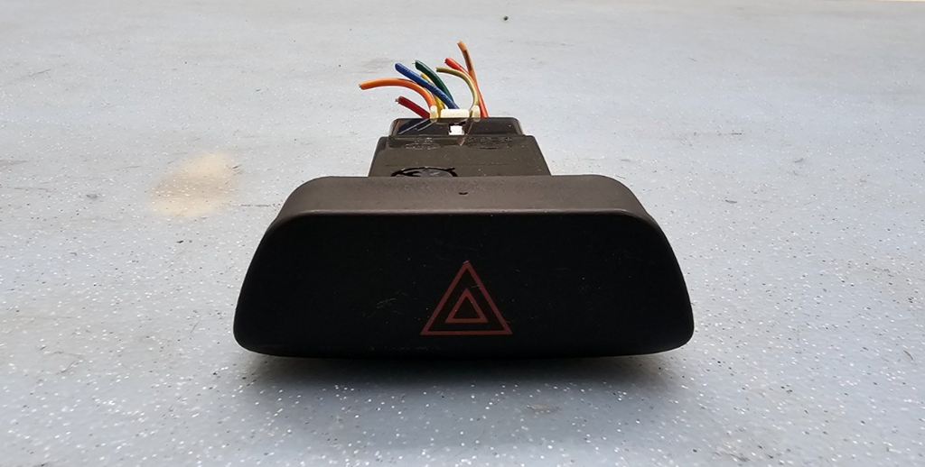 🔥01-05 SONATA OPTIMA Hazard Warning Emergency Light Dash Flasher Switch Black