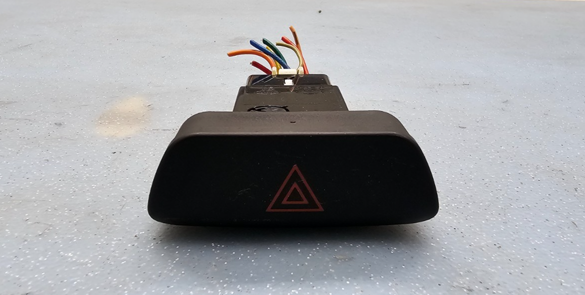 🔥01-05 SONATA OPTIMA Hazard Warning Emergency Light Dash Flasher Switch Black