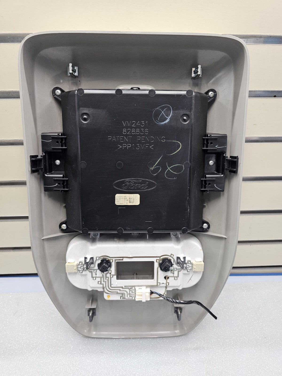 🔥04-08 Ford F-150 Overhead Console DOME Light Lamp Roof Storage Assembly GRAY
