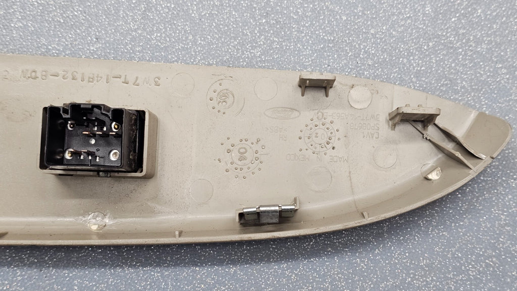🔥03-08 Crown Victoria Right Passenger Power Window 2 Door Switch Control TAN