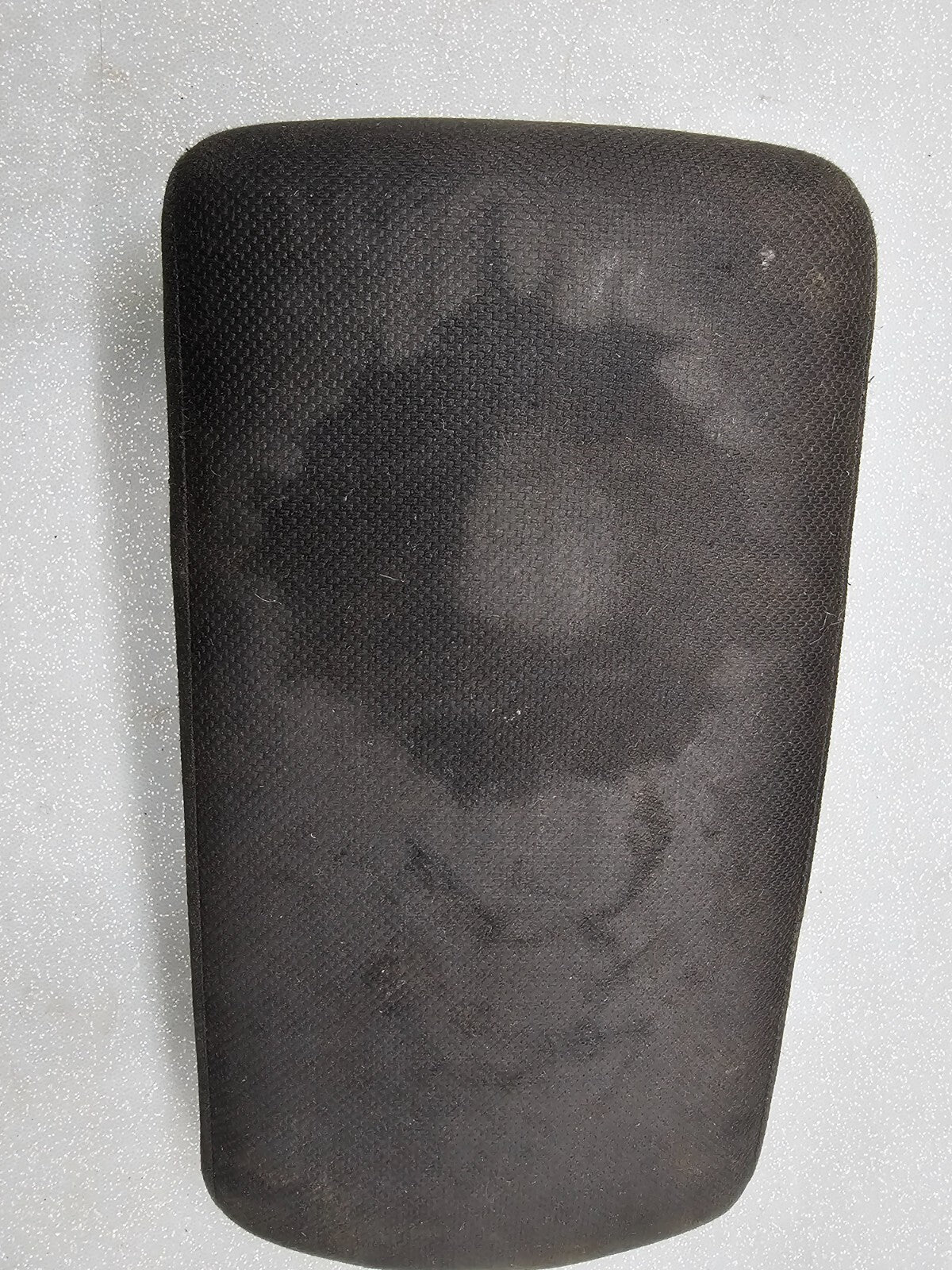 🔥08-13 Nissan Rogue Front Center Console Storage Arm Rest Lid Cover Cloth Black