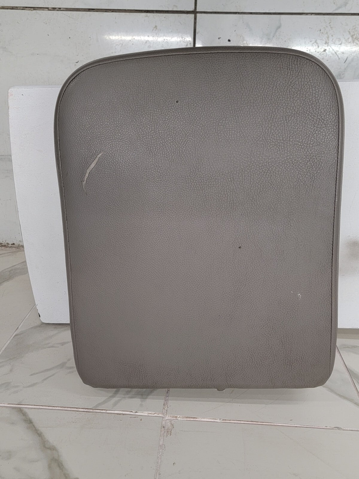 🔥02-08 Dodge RAM Center Console Jump Seat ARMREST Cover Lid Leather TAN JS7