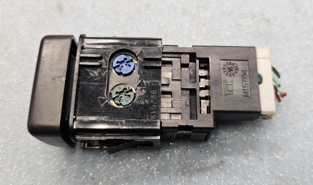 🔥1996-2000 HONDA CIVIC CRUISE CONTROL SWITCH BUTTON ON OFF CHARCOAL OEM