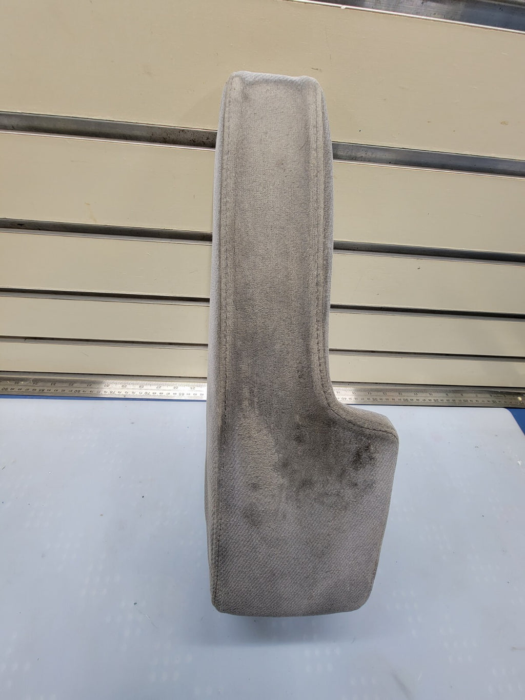 🔥2001-2005 Honda Civic Center Console Cover Arm Rest Lid GRAY Cloth OEM