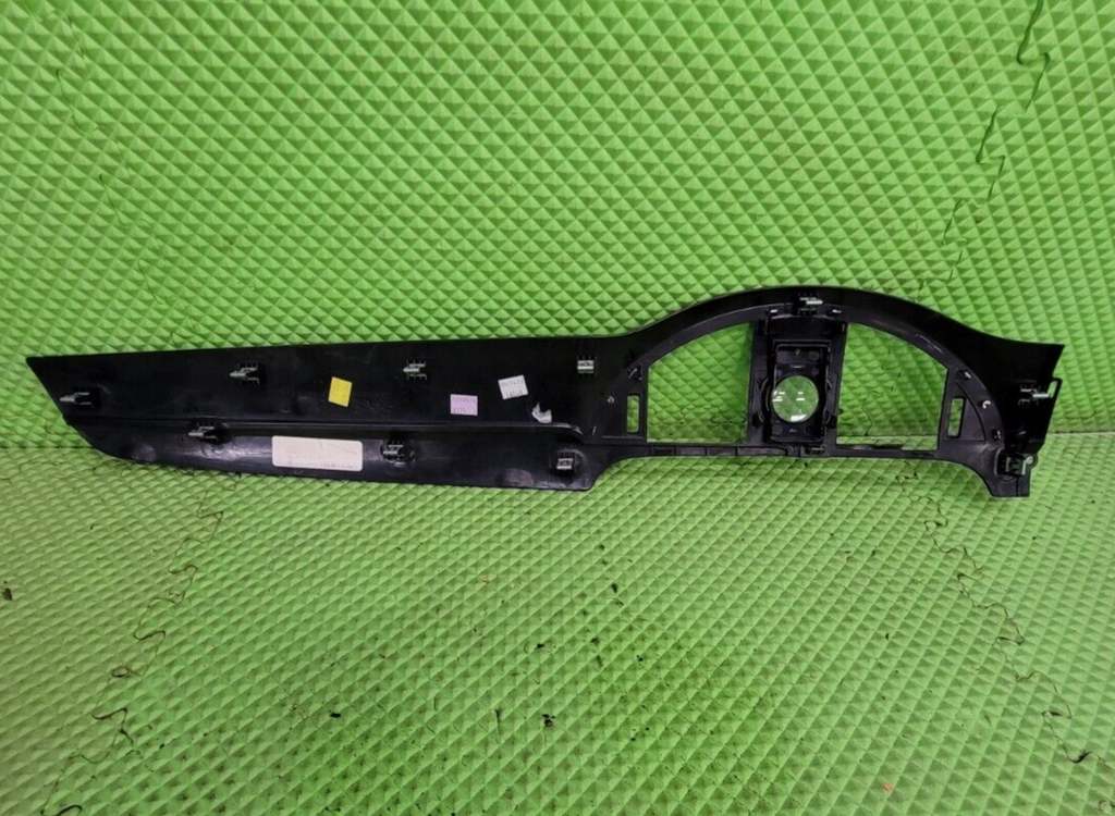 🔥08-12 BUICK ENCLAVE Center Dash Clock Instrument Panel Trim Woodgrain Silver