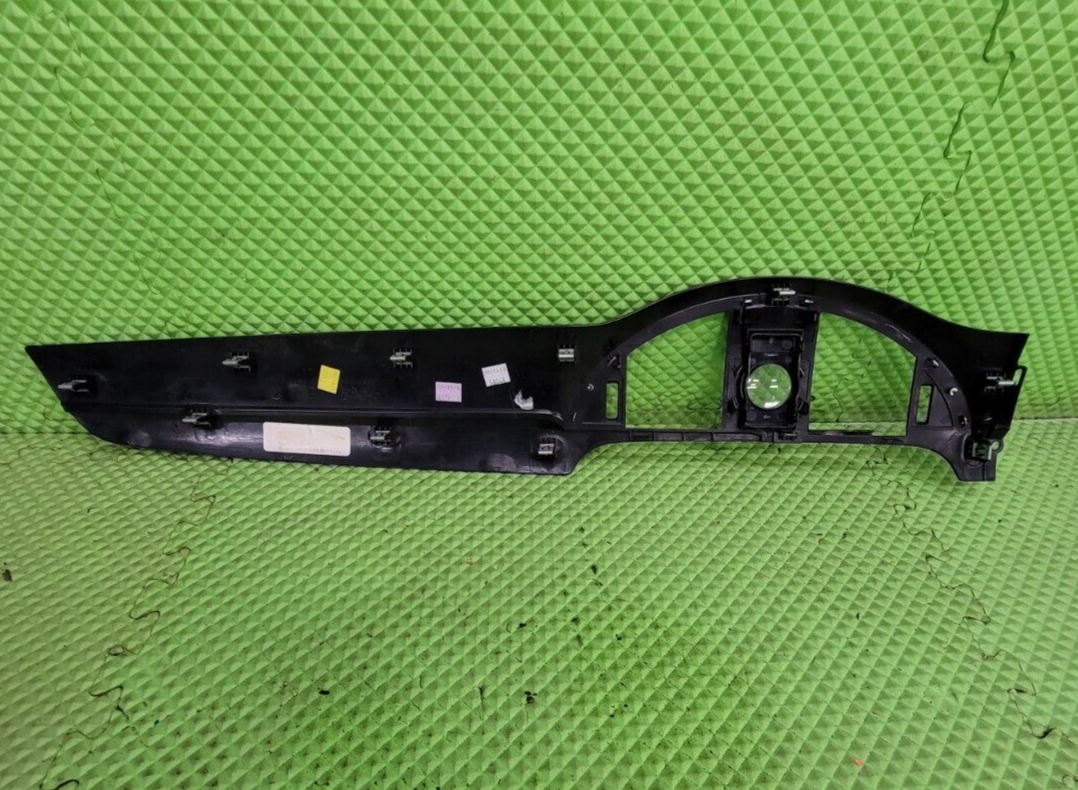 🔥08-12 BUICK ENCLAVE Center Dash Clock Instrument Panel Trim Woodgrain Silver