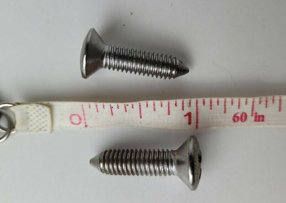 🔥03-10 Hyundai Elantra Front LH RH Sun Visor Clip Mounting Screws Pair Set of 2
